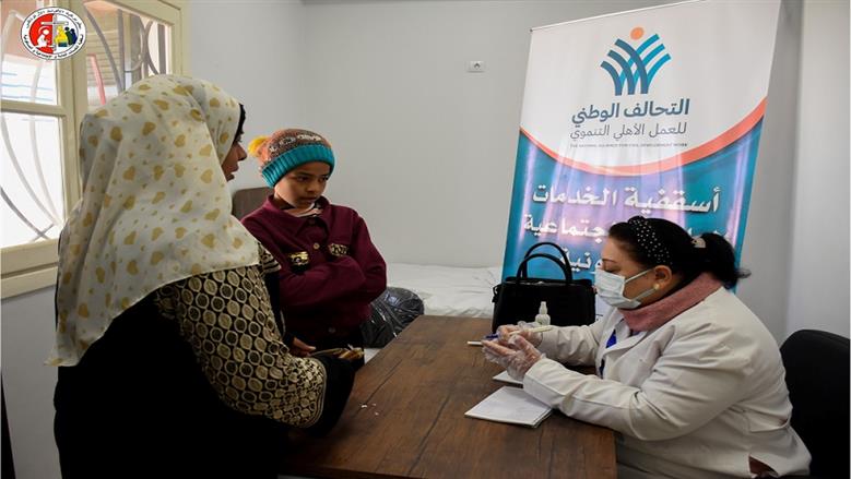 أسقفية الخدمات تنظم قافلة طبية