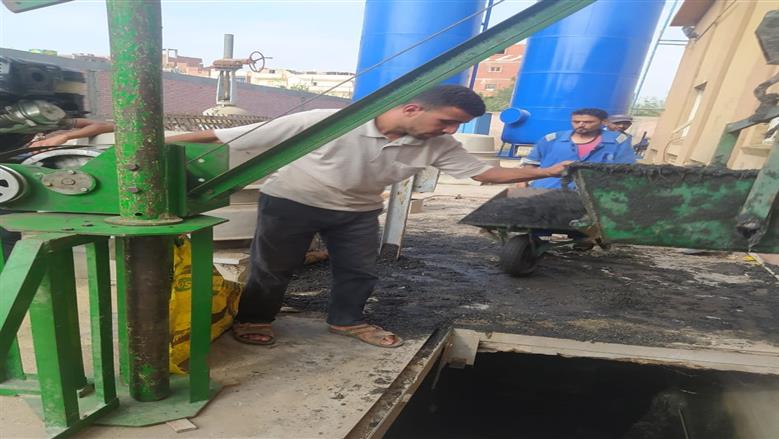 مياه الشرب والصرف الصحي بالقناة