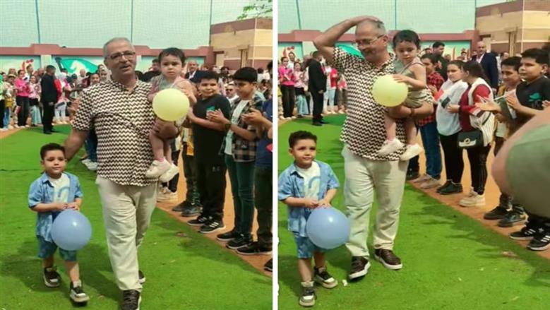 ممر شرفي لتكريم مدير مدرسة بمنيا القمح