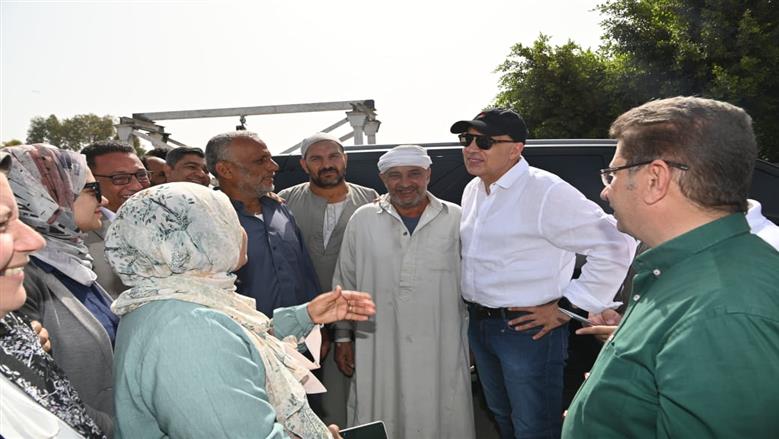 جولة وزير الري اليوم 