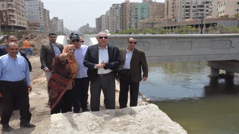 محافظ الغربية: مشروع تطوير كورنيش محلة منوف يحسن الترابط بين المناطق الحيوية في طنطا