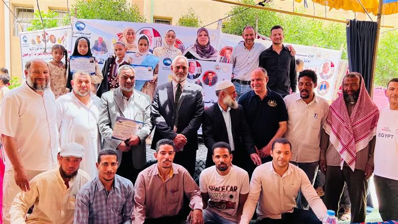 خلال حفل تكريم حفظة القرآن الكريم 
