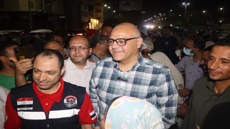 وداع حجاج الجمعيات بالقليوبية