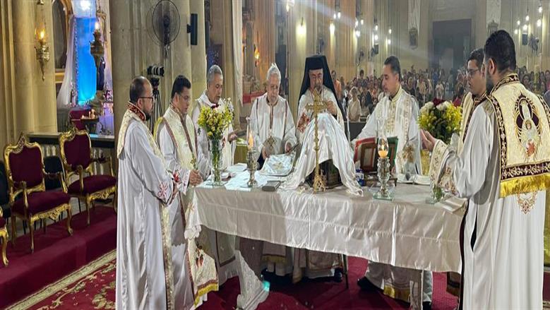 بطريرك الأقباط الكاثوليك يترأس قداس عيد القديسة ريتا بكنيسة بولاق أبو العلا 