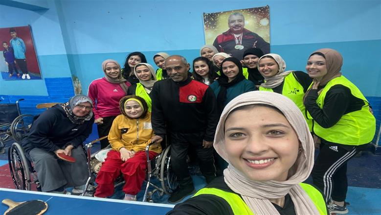 أنشطة مبادرة طالبات علوم الرياضة ببنها