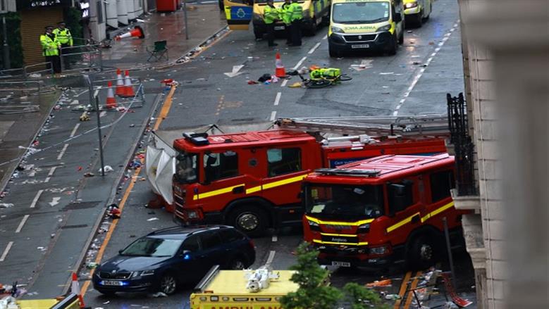 17 مصابا بحادث دهس في ليفربول.. مشاهد مروعة