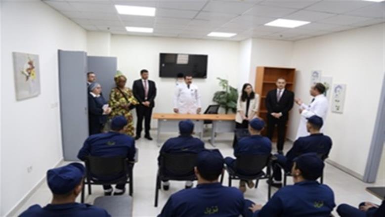 زيارة ممثلة يونيسيف لأكاديمية الشرطة ومركز الإصلاح والتأهيل العاشر من رمضان  