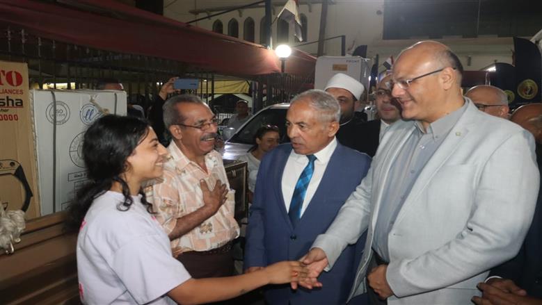 احتفالية توزيع أجهزة العرائس بالقليوبية 