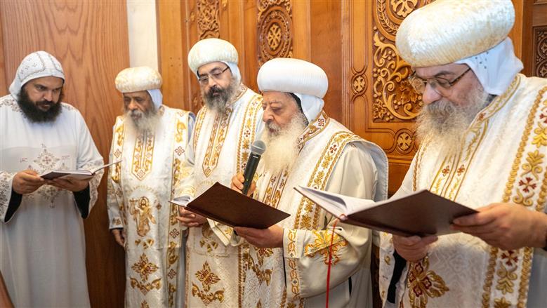 البابا تواضروس خلال القداس