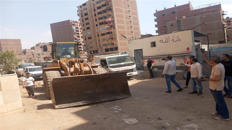 حملة اشغالات شبرا