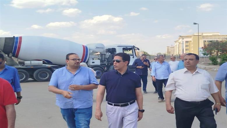 جولة رئيس جامعة بنها 