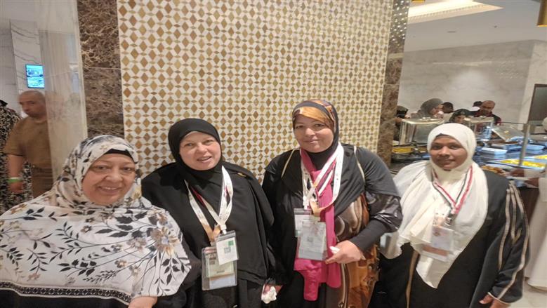 حجاج القليوبية في الأراضي المقدسة