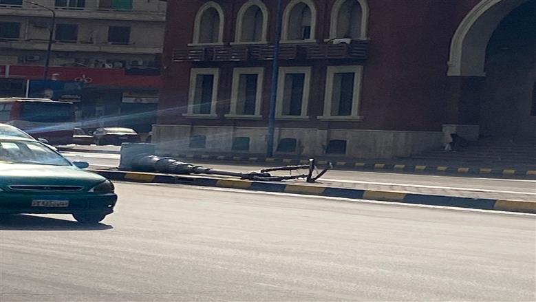 تلفيات عاصفة الإسكندرية