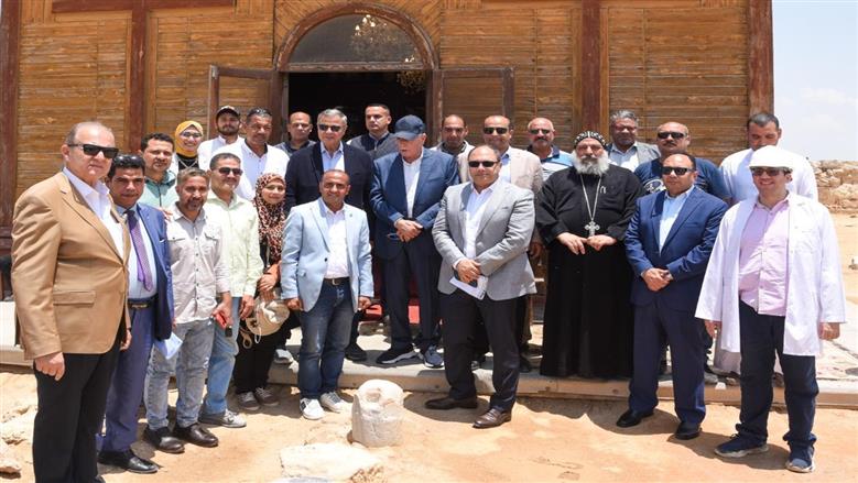 تفقد دير مارمينا