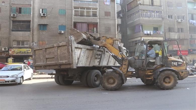 رفع 200 طن مخلفات في حملات نظافة مكبرة بالجيزة