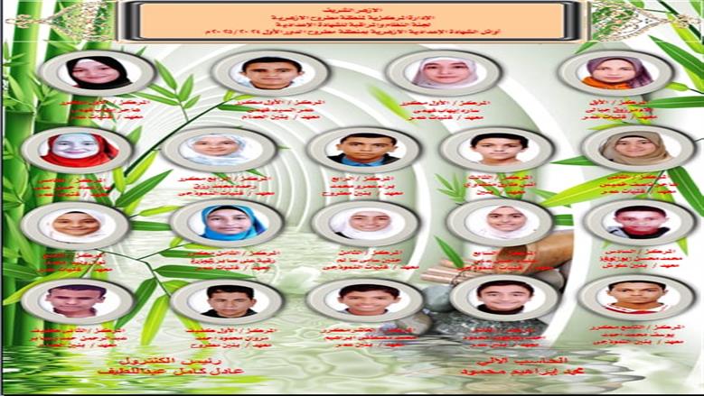 اوائل الشهادة الإعدادية الأزهرية بمطروح