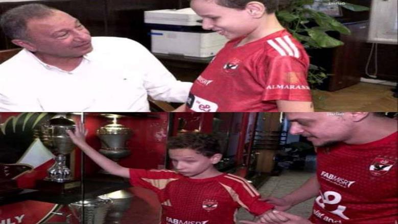 مشجع الأهلي الكفيف بعد تفوقه في المرحلة الابتدائية: نفسي أكون عالما بالأزهر