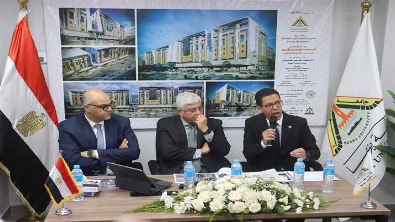 زيارة وزير التعليم العالي لمستشفيات بنها الجامعية 
