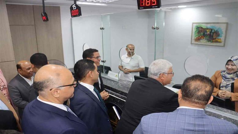 زيارة وزير التعليم العالي لمستشفيات بنها الجامعية 