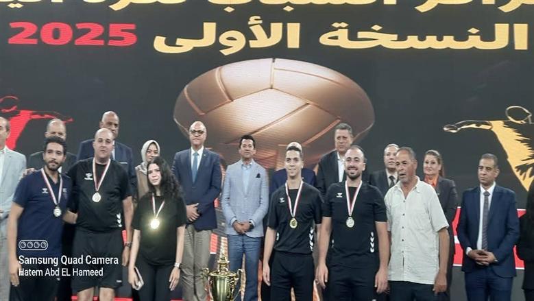 منتخب القليوبية وصيف كرة اليد