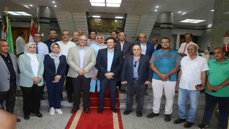 جولة وزير الثقافة ببنها 