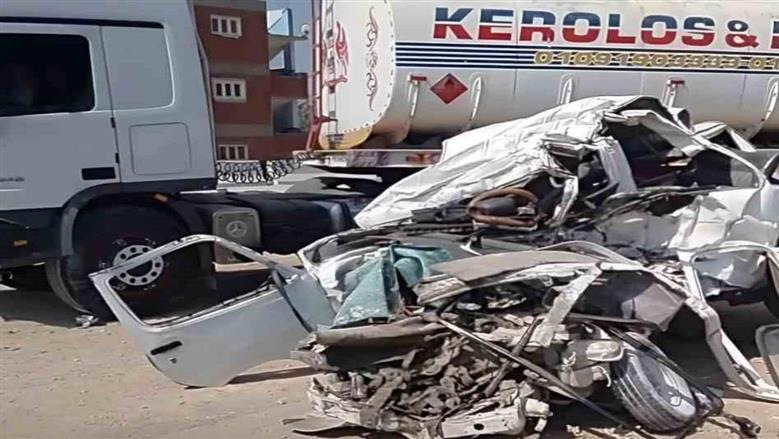 أسماء الضحايا والمصابين في حادث تصادم الطريق الإقليمي بالمنوفية