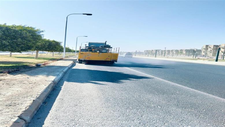 تكثيف أعمال صيانة الحدائق والمتنزهات في المدن الجديدة استعدادا لعيد الأضحى