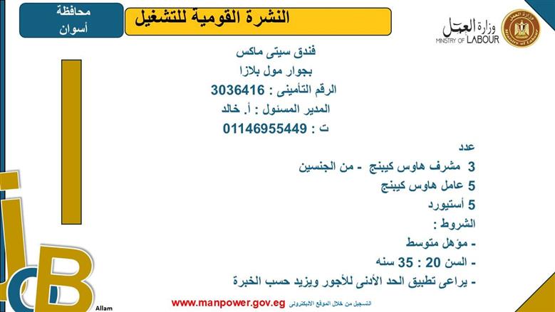 وزارة العمل