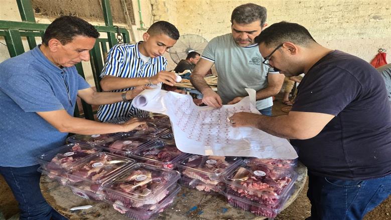 «إرادة جيل» يوزع لحوما على الأسر الأولى بالرعاية بمناسبة عيد الأضحى المبارك