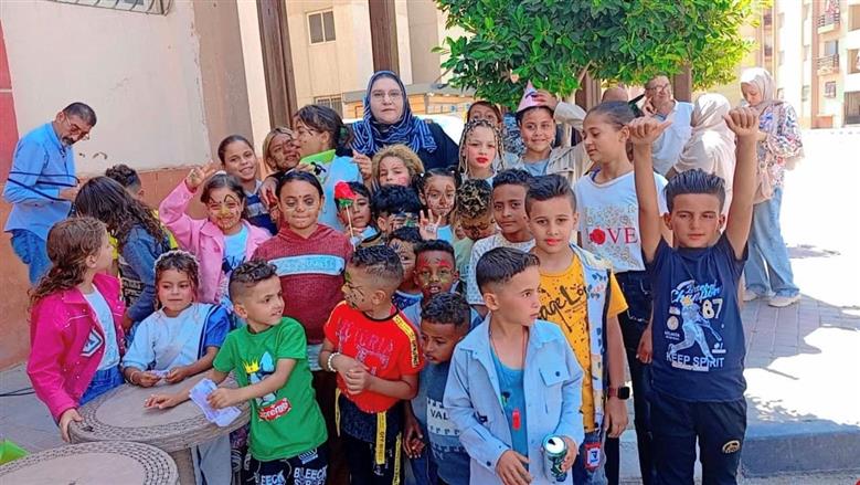 فرحة العيد.. ورش لوزارة الثقافة مع الأطفال بالمناطق الجديدة الآمنة