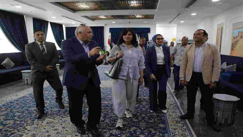 مجمع المصالح الحكومية للخدمات الذكية بالوادي الجديد