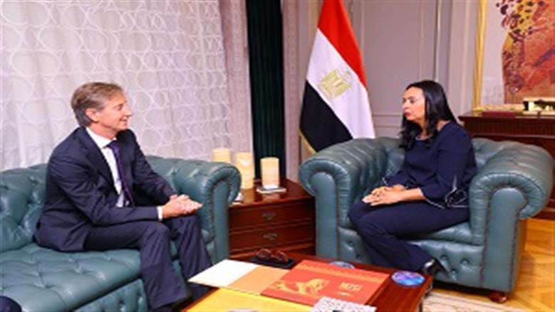 وزيرة التضامن تلتقي ممثل برنامج الأمم المتحدة الإنمائي في مصر