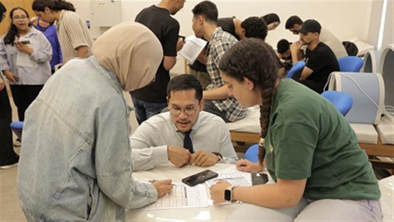 جامعة باديا تستقبل خبراء من جامعة تكساس لتدريب طلابها في الطب البشري والعلاج الطبيعي