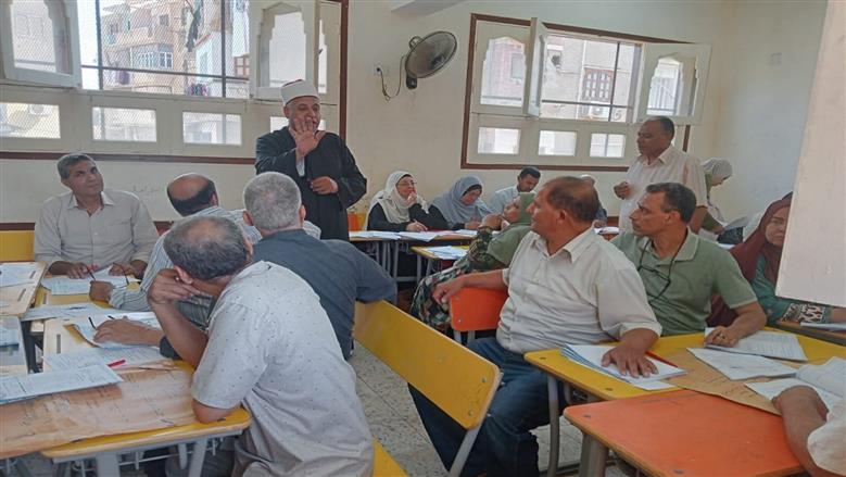 جولة رئيس أزهر القليوبية 
