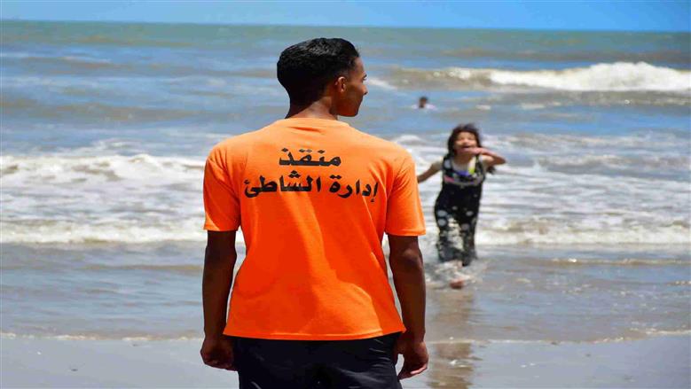 المنقذين بطول شواطئ بورسعيد