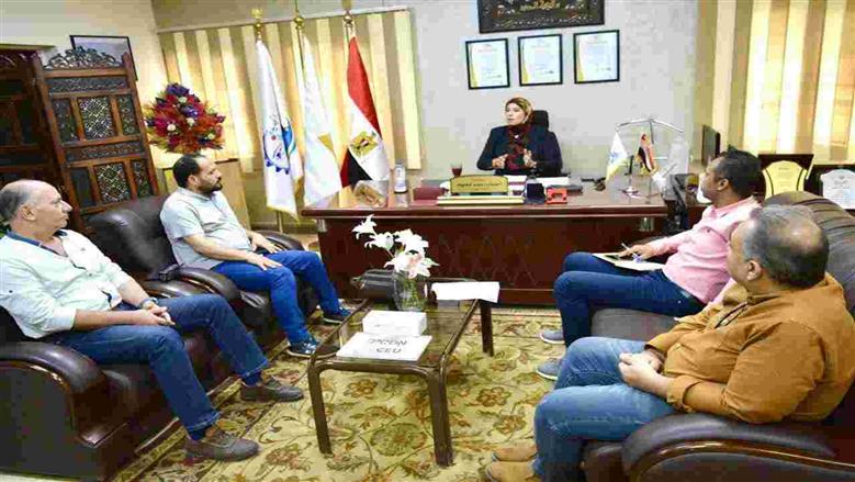 اجتماع جهاز تنمية مدينة السويس الجديدة