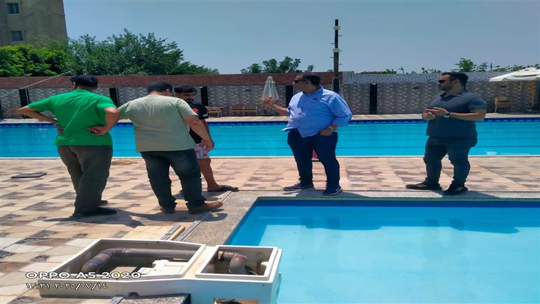 جولة وكيل وزارة الشباب والرياضة بالقليوبية