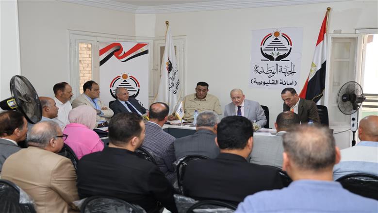 تحركات حزب الجبهة الوطنية بالقليوبية 