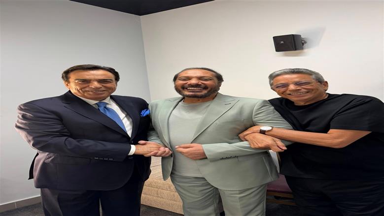جورج قرداحي وعلي الحجار ضيفا محمود سعد في حلفات SOLD OUT الجديدة