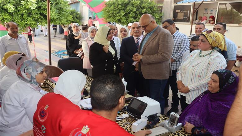 جولة محافظ القليوبية