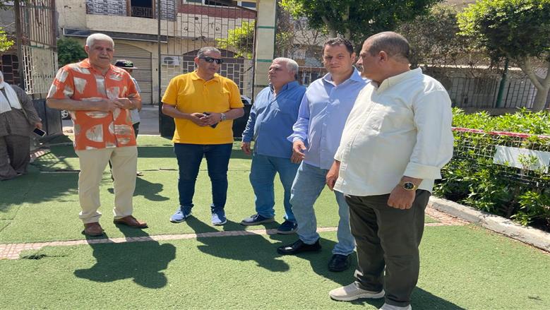 جولة وكيل وزارة الشباب والرياضة بالقليوبية