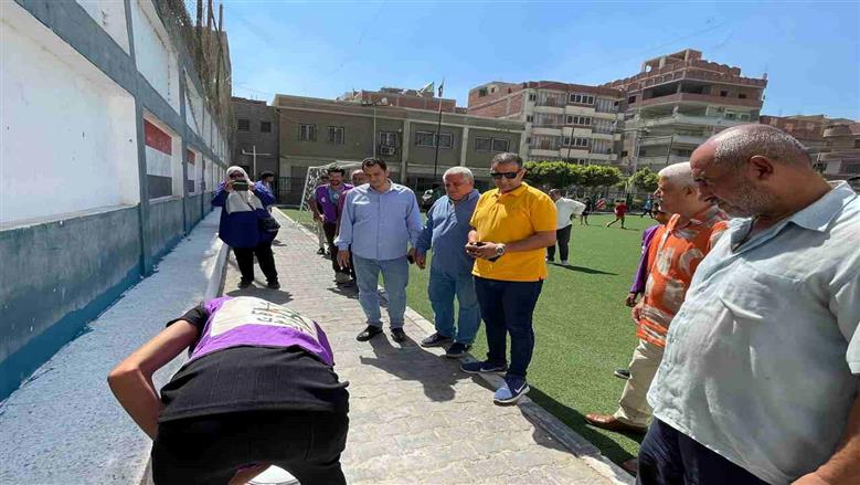 جولة وكيل وزارة الشباب والرياضة بالقليوبية