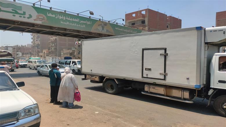 فتح الطريق الزراعي بطوخ
