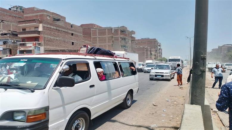 فتح الطريق الزراعي بطوخ
