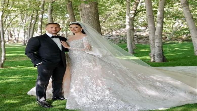 الصور الأولى لحفل زفاف سيليو إيلي صعب وزين قطامي