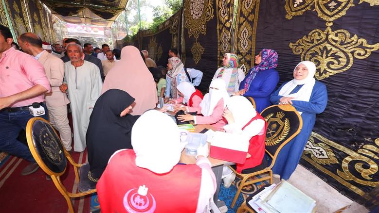 جامعة الأزهر تطلق قافلة شاملة في قرية سنهور المدينة بكفر الشيخ