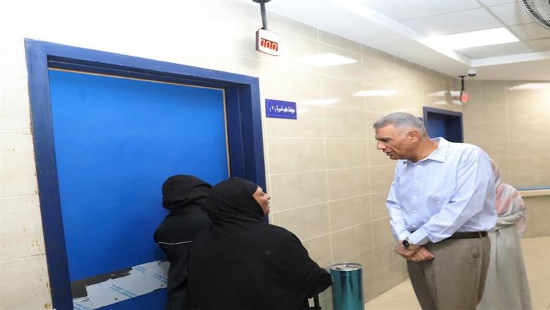 ميدانية مفاجئة من محافظ أسوان
