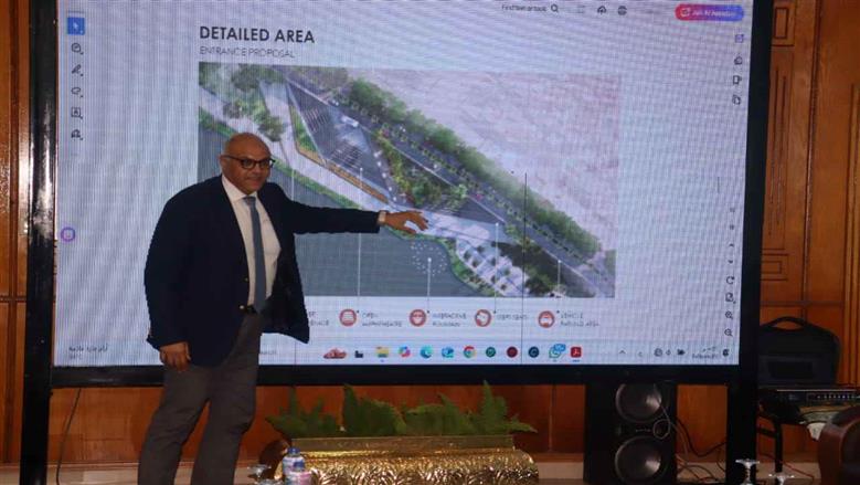 جولة محافظ القليوبية ومستشار رئيس الجمهورية 