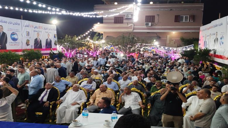 مؤتمر حاشد للقائمة الوطنية بالقليوبية 