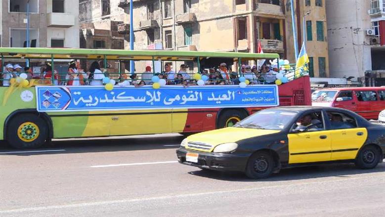 احتفالات الإسكندرية بعيدها القومي